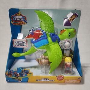 Dino Ranch Jon & Thunderbolt 12" figure with sounds, Jazwares